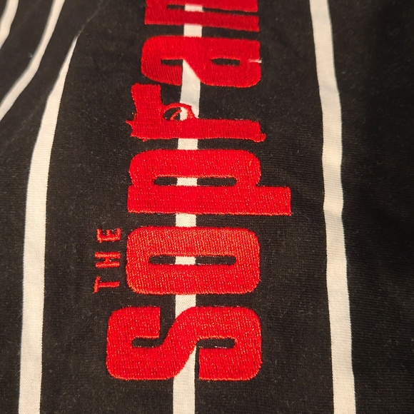 The Sopranos Embroidered Striped Tee - Picture 4 of 4